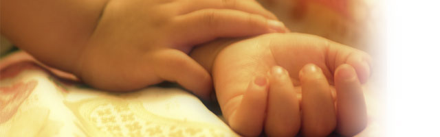 The hands of innocence...
