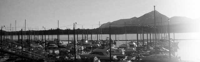 The marina in Ketchikan, Alaska